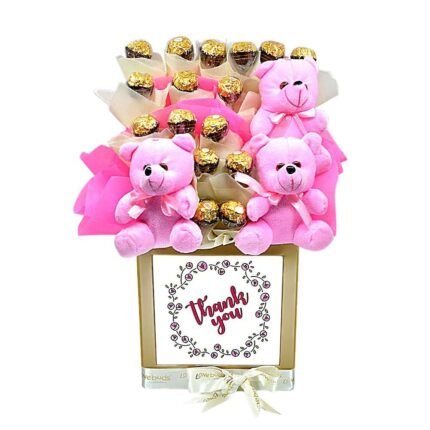 thanks chocolate n teddy