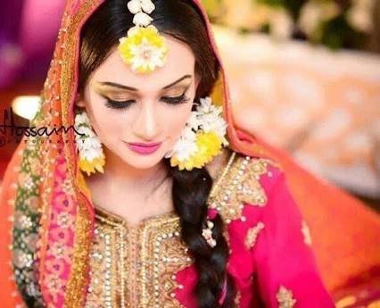real Flower Jewellery for haldi Mehndi (39)