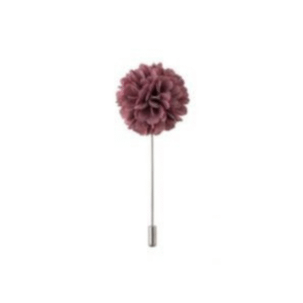 Carnation Flower Lapel PIN Boutonniere Brooch for Men